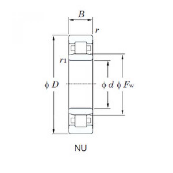 підшипник NU2220R KOYO #1 image