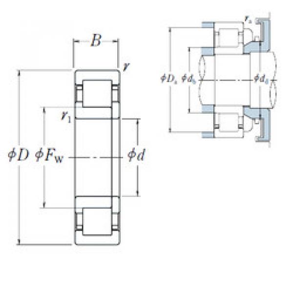 підшипник NUP2209 ET NSK #1 image