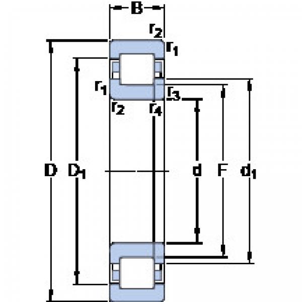 підшипник NUP 310 ECM SKF #1 image