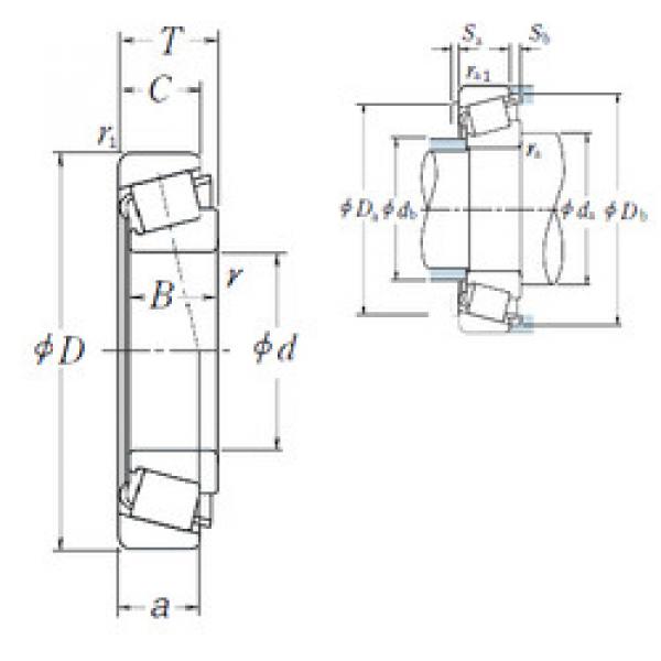 підшипник HR32036XJ NSK #1 image