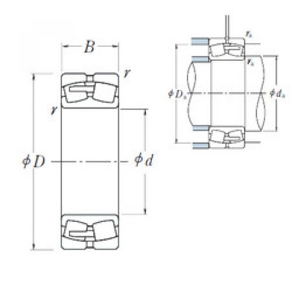 підшипник 232/900CAE4 NSK #1 image