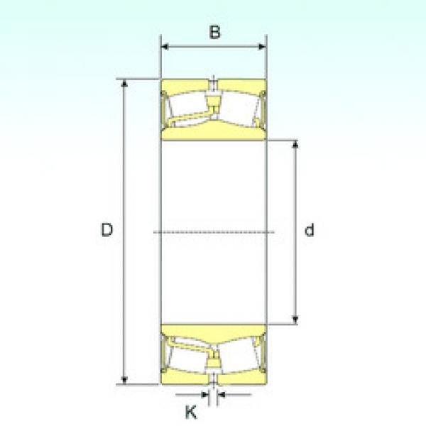 підшипник 24126-2RS ISB #1 image