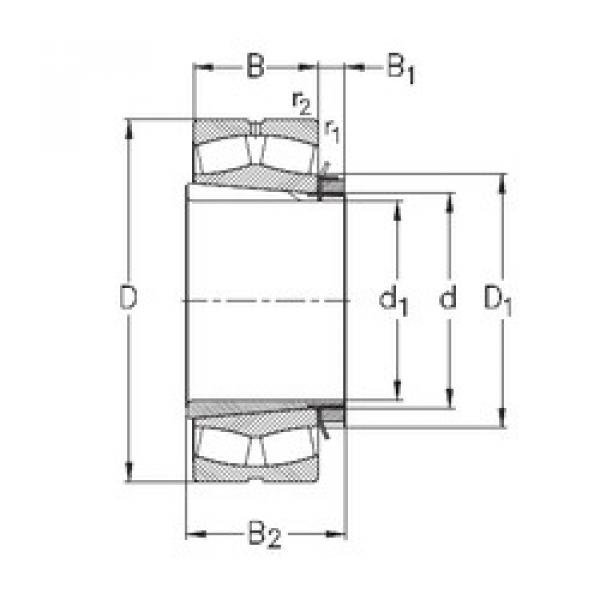 підшипник 22209-E-K-W33+H309 NKE #1 image