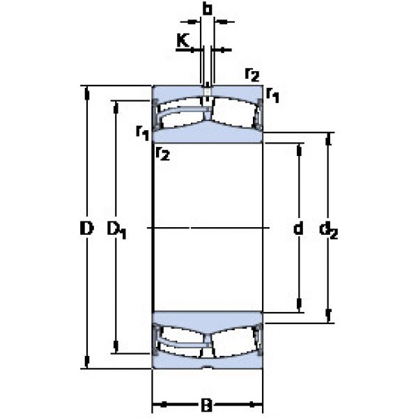 підшипник 24030-2CS5/VT143 SKF #1 image