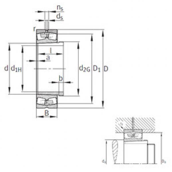 підшипник 23064-K-MB+AH3064G FAG #1 image