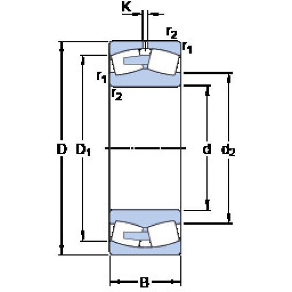 підшипник 238/1180 CAFA/W20 SKF #1 image