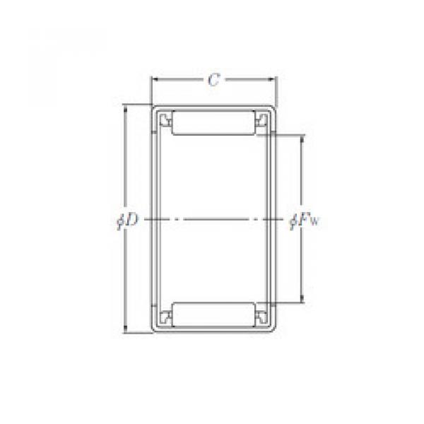 підшипник HK1512 NTN #1 image