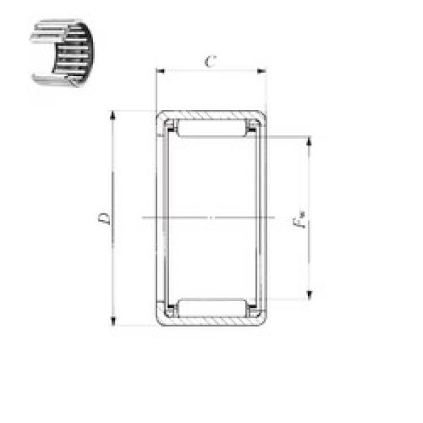 підшипник BHA 1212 Z IKO #1 image