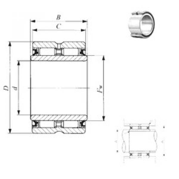 підшипник GBRI 223520 UU IKO #1 image