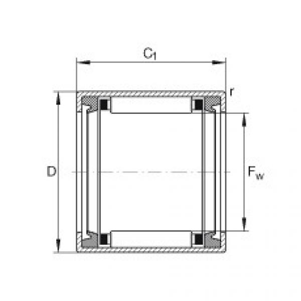 підшипник HK1012-2RS INA #1 image