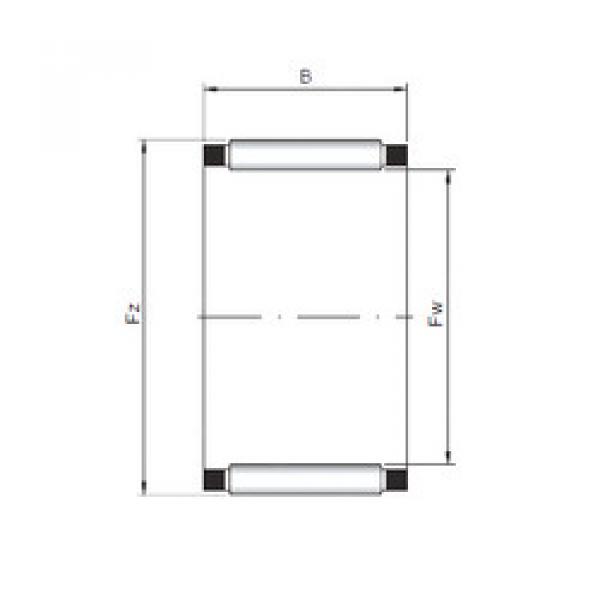 підшипник K10x14x13 CX #1 image