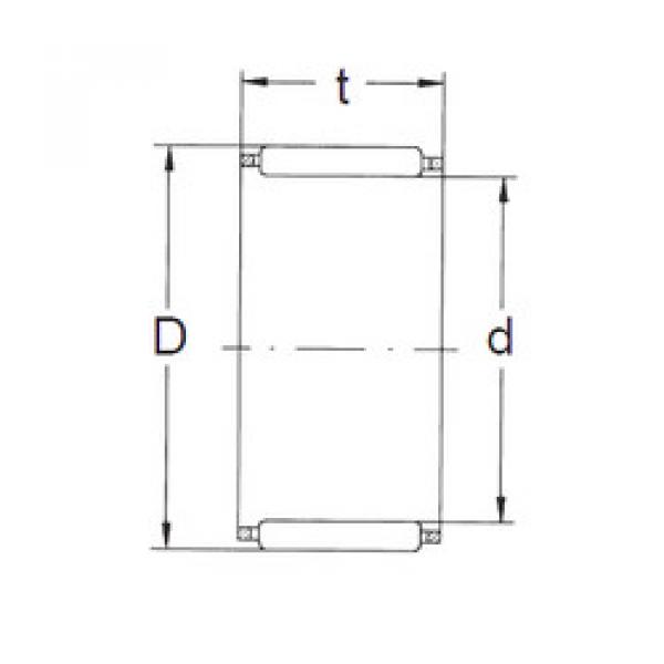 підшипник K90X98X30 FBJ #1 image