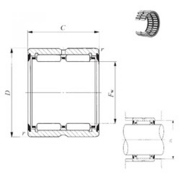 підшипник RNA 6915UU IKO #1 image