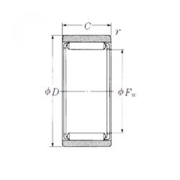 підшипник RNAF456220 NSK #1 image