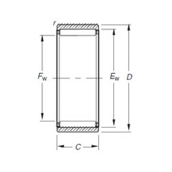 підшипник RNAO40X50X34 Timken #1 image