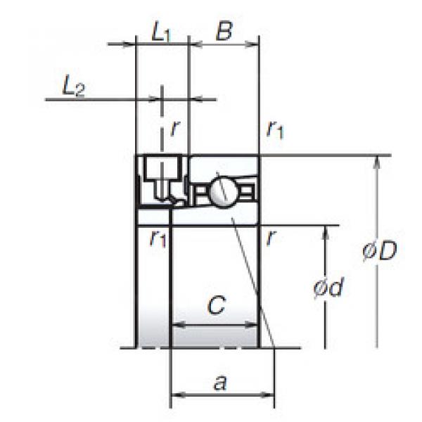 підшипник 110BNR10XE NSK #1 image