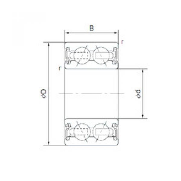 підшипник 2TS2-DF07R17LLA4X3-N1CS21/L417 NTN #1 image