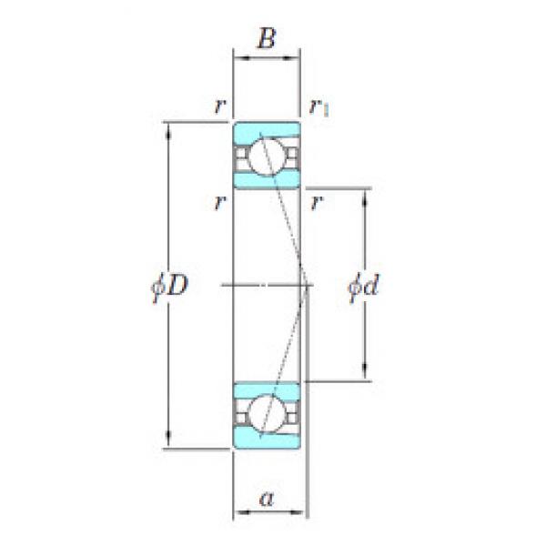 підшипник 3NCHAC017C KOYO #1 image