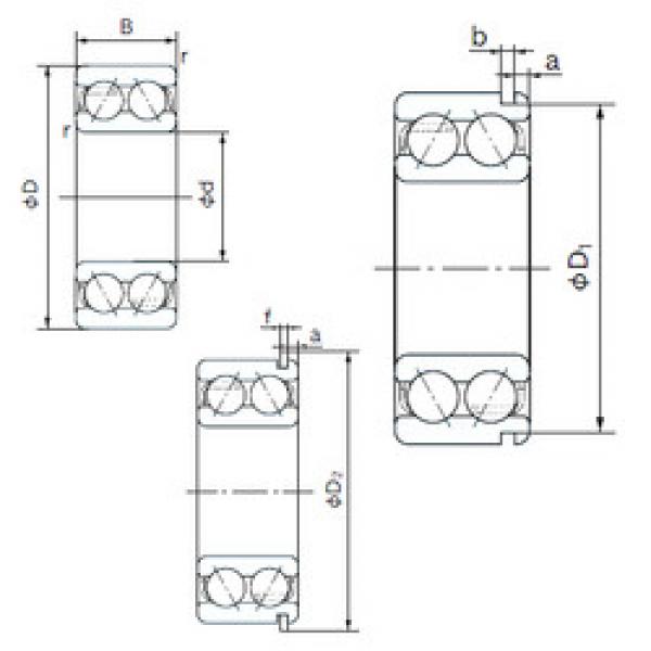 підшипник 5316NR NACHI #1 image