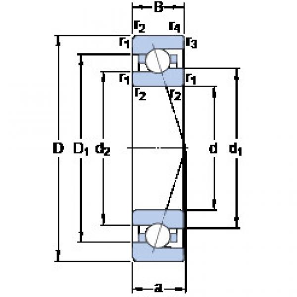 підшипник 706 CE/P4A SKF #1 image