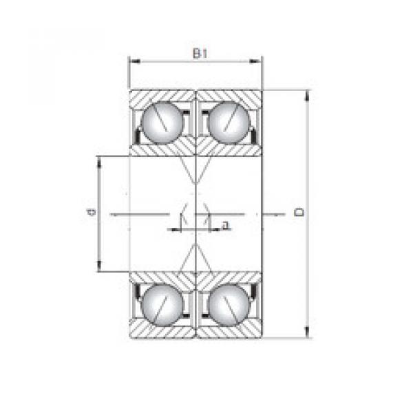 підшипник 7011 BDF ISO #1 image