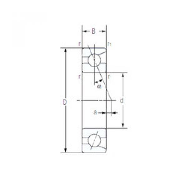 підшипник 7001AC NACHI #1 image