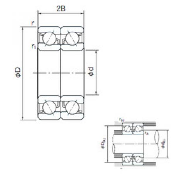 підшипник 7015CDB NACHI #1 image