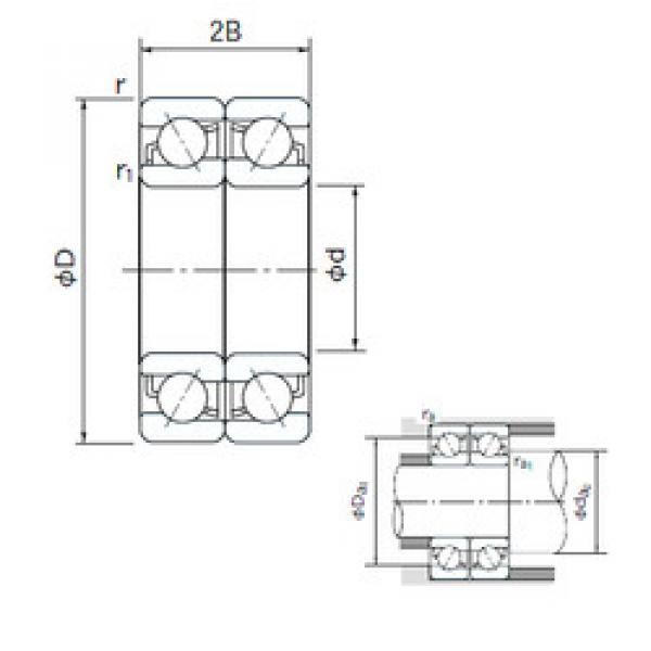 підшипник 7304DF NACHI #1 image