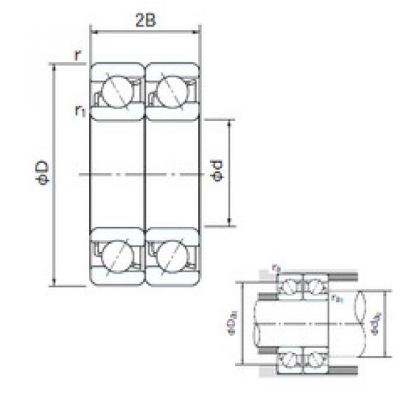 підшипник 7302BDT NACHI #1 image