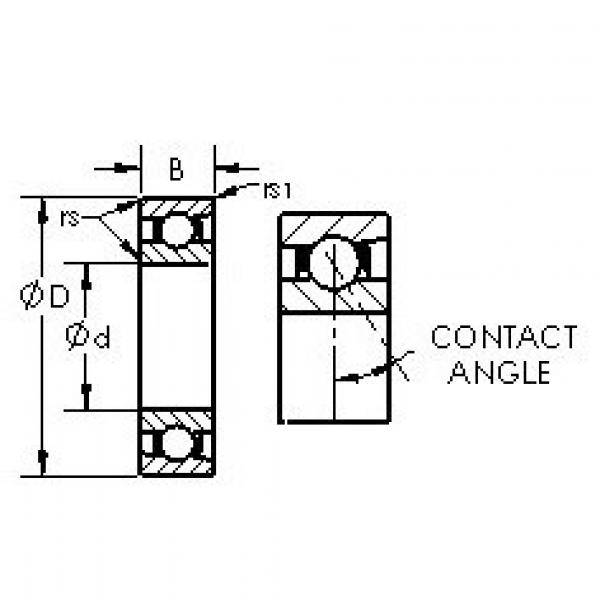 підшипник 7021C AST #1 image