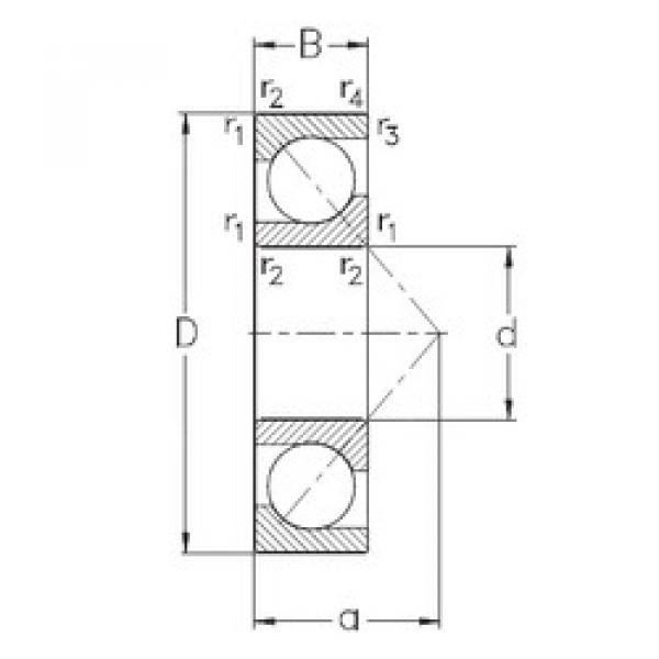 підшипник 7214-BECB-MP NKE #1 image