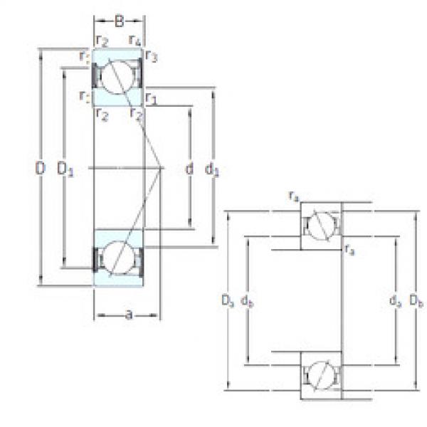 підшипник S7214 CD/P4A SKF #1 image