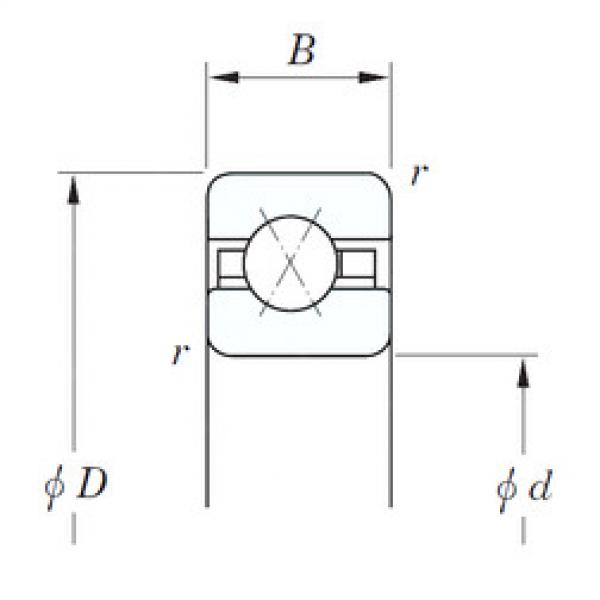 підшипник KFX090 KOYO #1 image