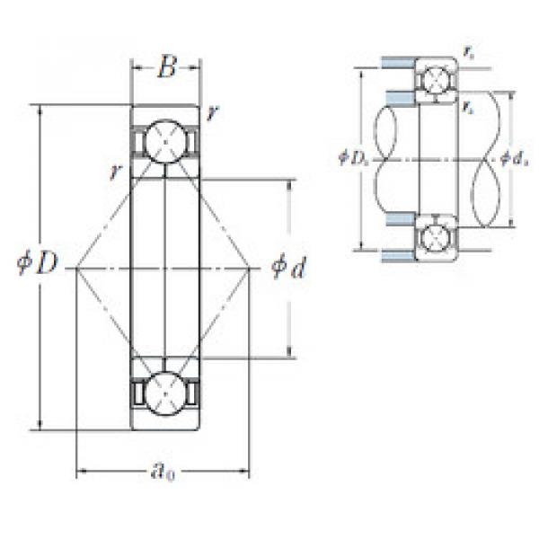 підшипник QJ319 NSK #1 image