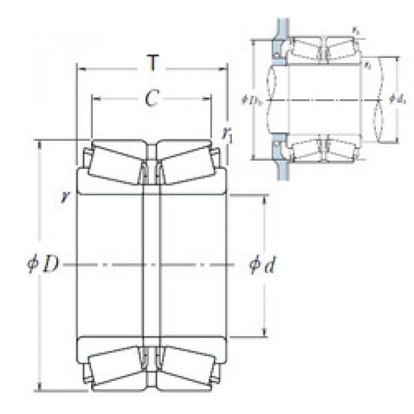 підшипник 180KBE31+L NSK #1 image