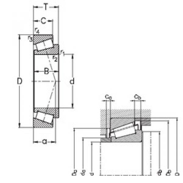 підшипник T2ED080 NKE #1 image