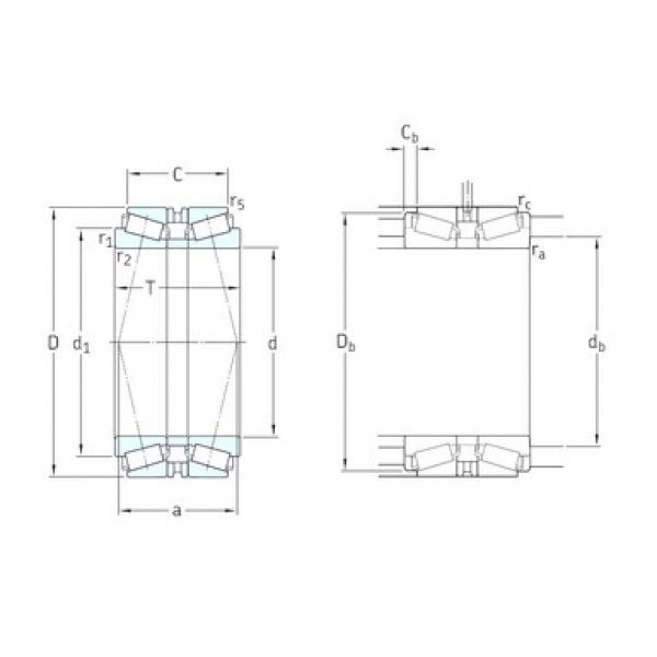 підшипник 32038T146X/DBC220 SKF #1 image