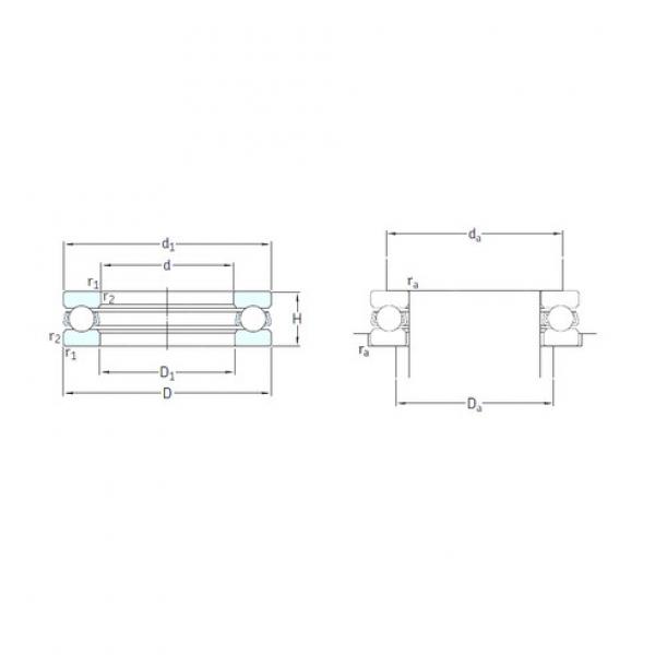 підшипник 51192F SKF #1 image