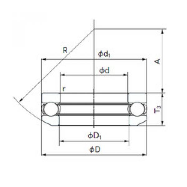 підшипник 53336 NACHI #1 image