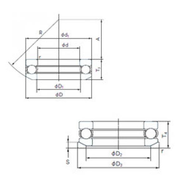 підшипник 53256U NACHI #1 image