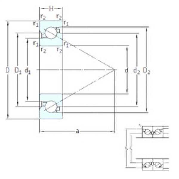 підшипник BSD 4090 CG SKF #1 image