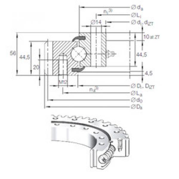 підшипник VSA 20 0944 N INA #1 image