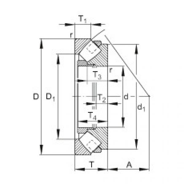 підшипник 293/850-E-MB FAG #1 image