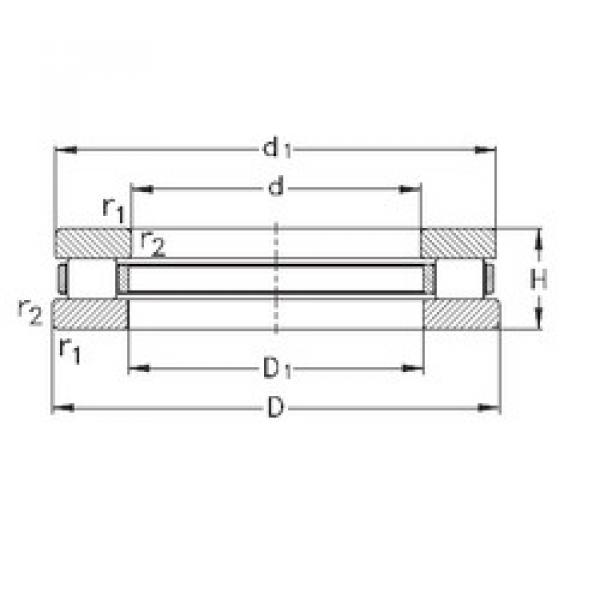 підшипник 81226-TVPB NKE #1 image