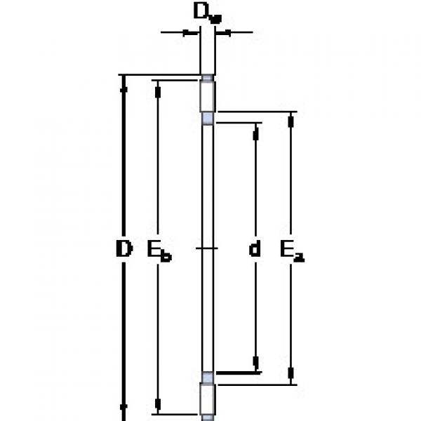 підшипник AXK 4060 SKF #1 image