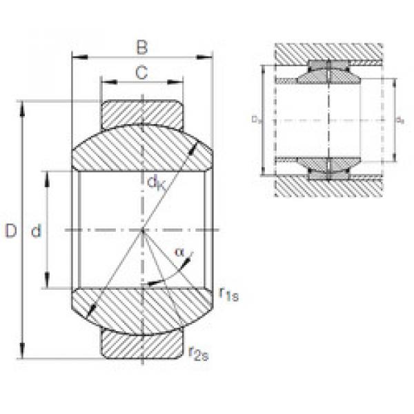 підшипник GE 12 FO INA #1 image