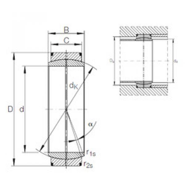 підшипник GE 440 DO INA #1 image