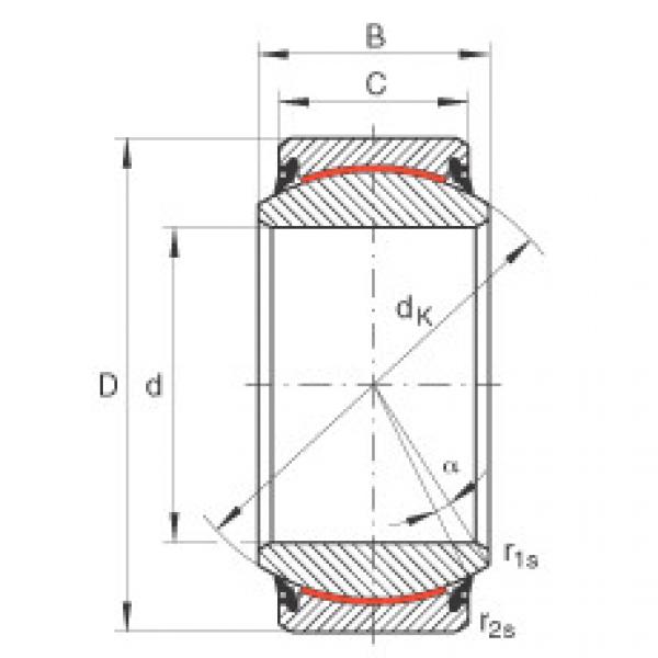 підшипник GE45-UK-2RS INA #1 image