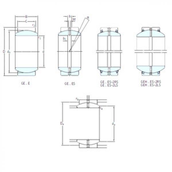 підшипник GEH80ES-2RS SKF #1 image