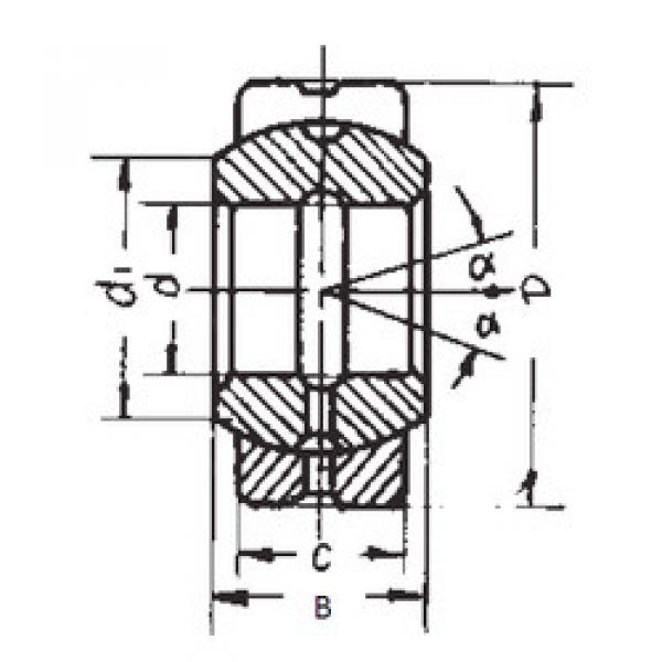 підшипник GEG35ES FBJ #1 image